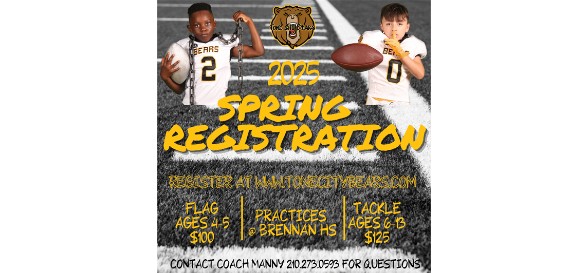 Spring 2025 Registration Now Open!